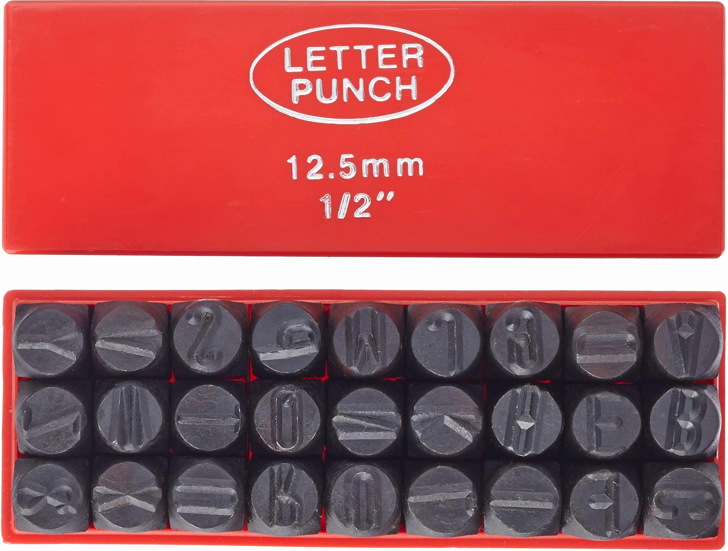 Mannesmann - M 244-12 - Letras de percusión, 12 mm DIN 1451