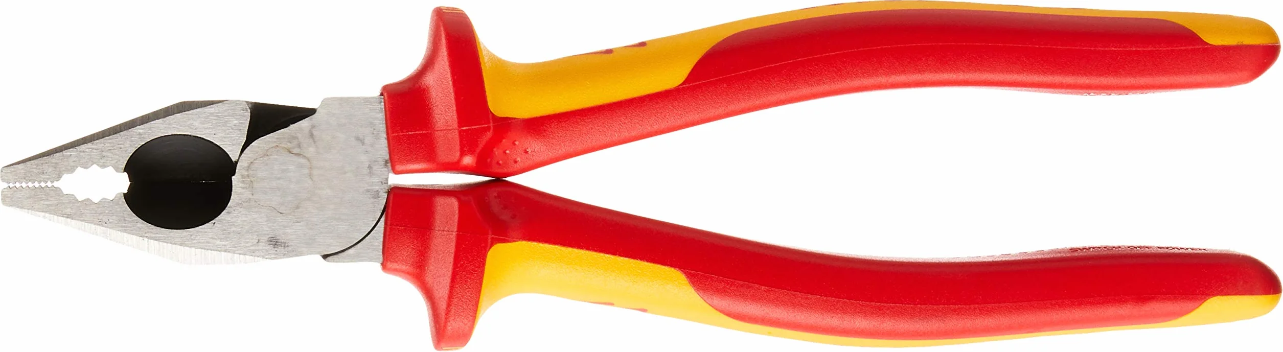 KNIPEX Tools - Alicates combinados de alto apalancamiento, 1000V aislados (0208200US), 8"