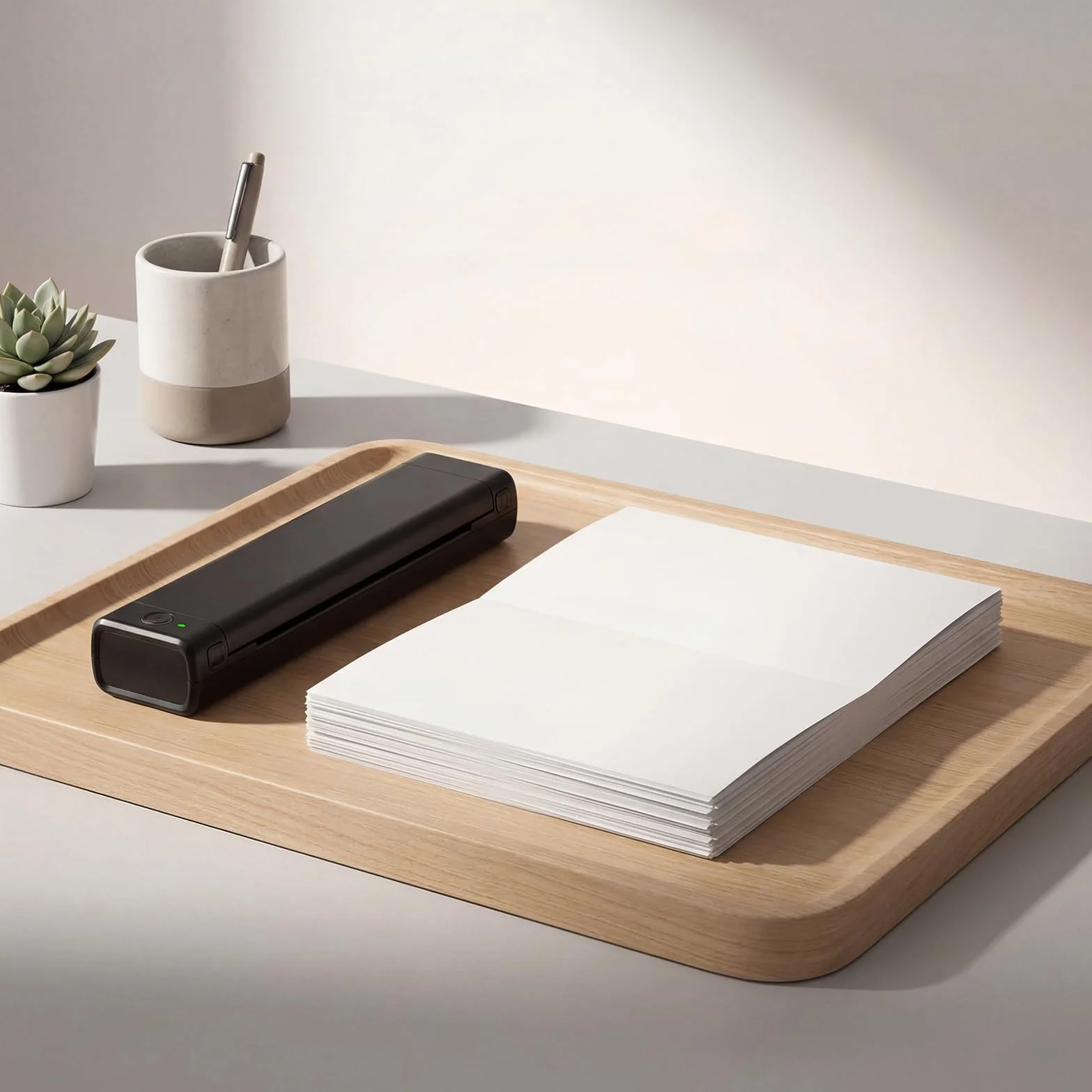 200 Hojas Papel térmico A4 plegable, de secado rápido, compatible con la mayoría de impresoras térmicas A4,papel impresora termica ideal para documentos, webs y fotos.