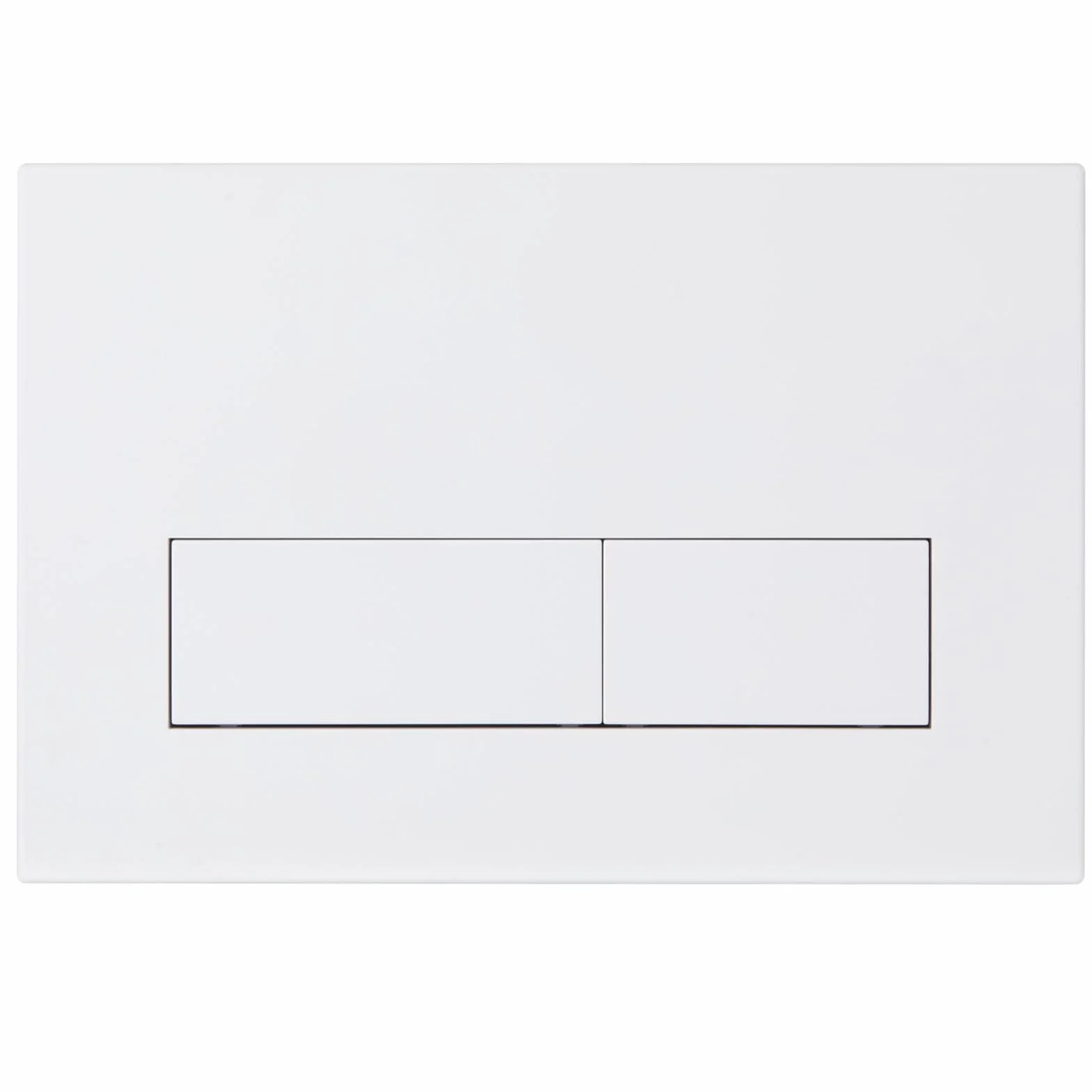 Placa de Accionamiento WC, Compatible con Geberit, Sigma, UP300 y UP320, Tamaño Placa de Doble Descarga 245×164mm, Incluye Kit de Palanca de Descarga y Marco de Instalación. (Blanco mate)