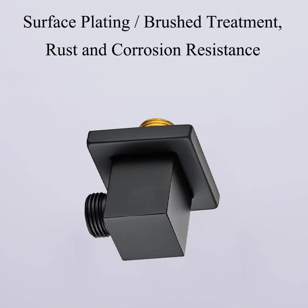 Codo de suministro de pared de latón macizo G1/2 pulgadas para ducha