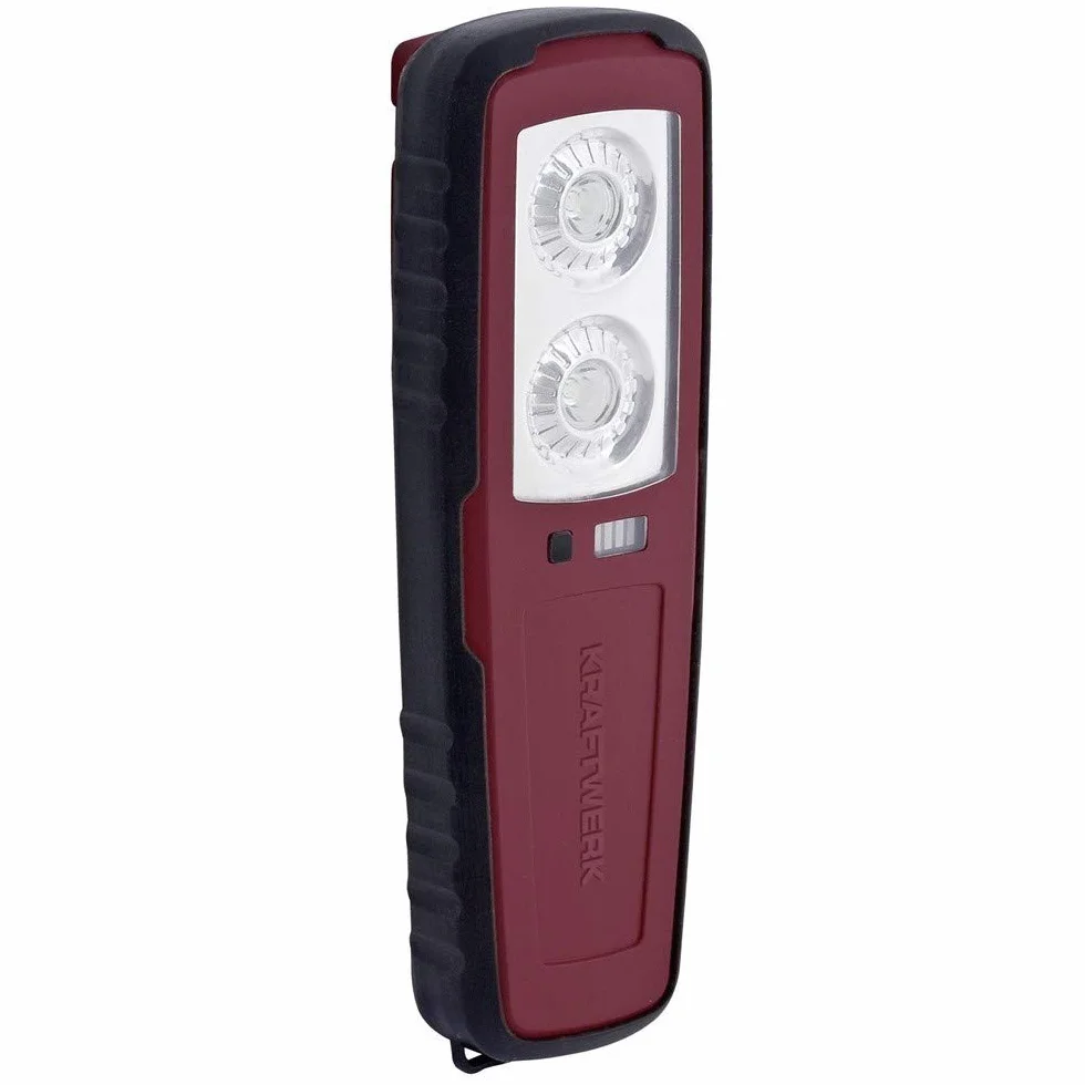 KRAFTWERK 32014 - Làmpara recargable 2 LED × 1 W 3.7 V Li-Ion