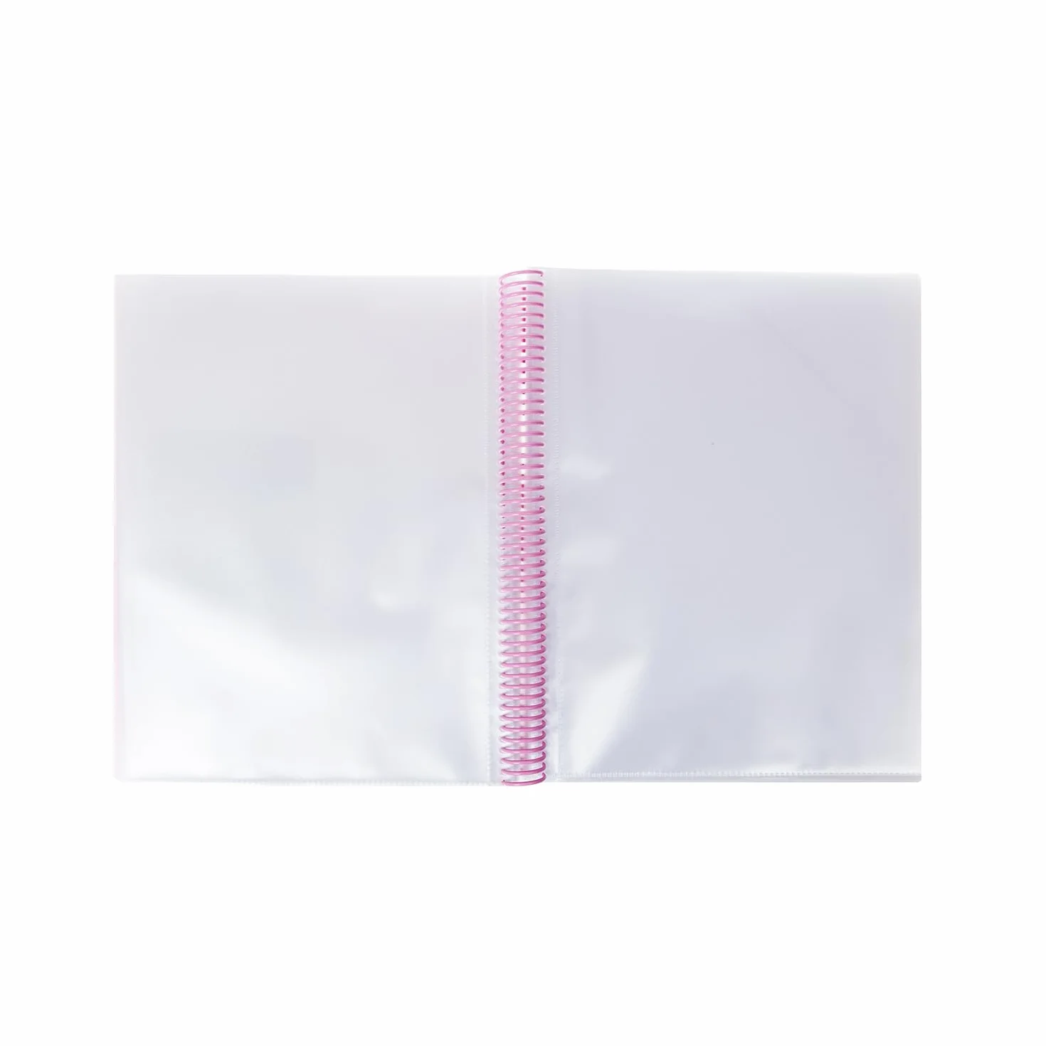 Grafoplas Carpeta con Fundas Transparentes A4 Rosa Claro 50 Forros Polipropileno