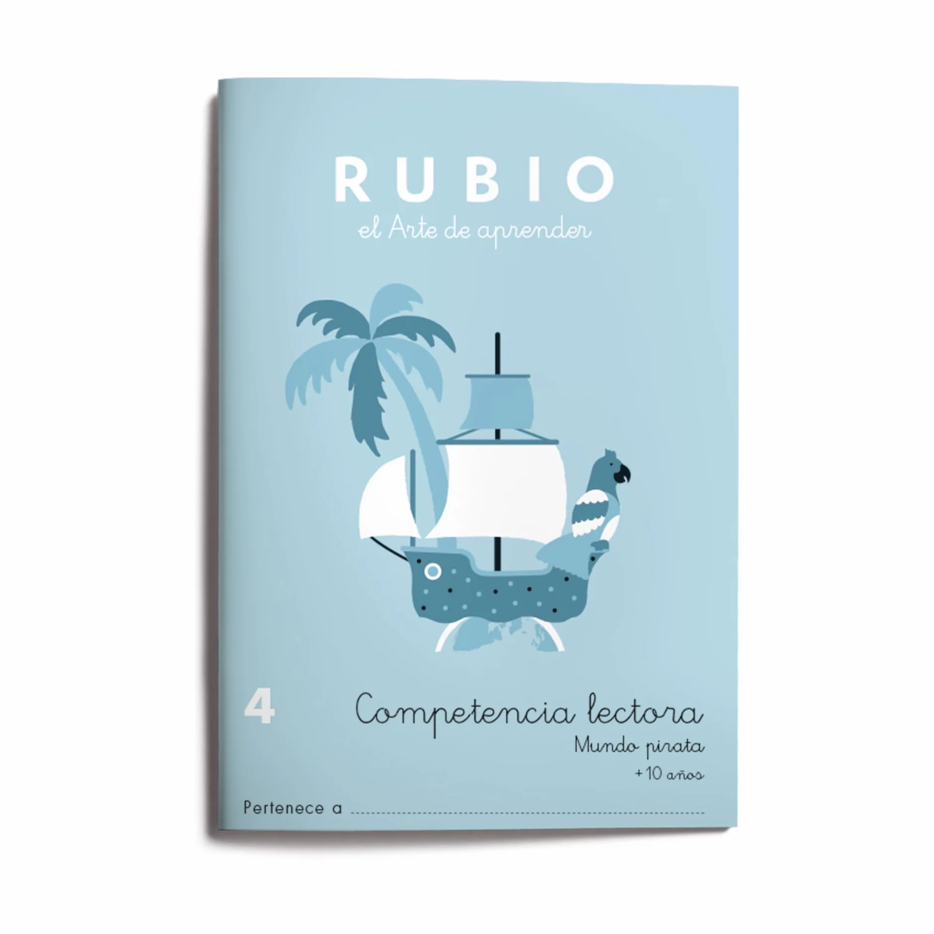 RUBIO Competencia lectora Mundo Pirata +10 años