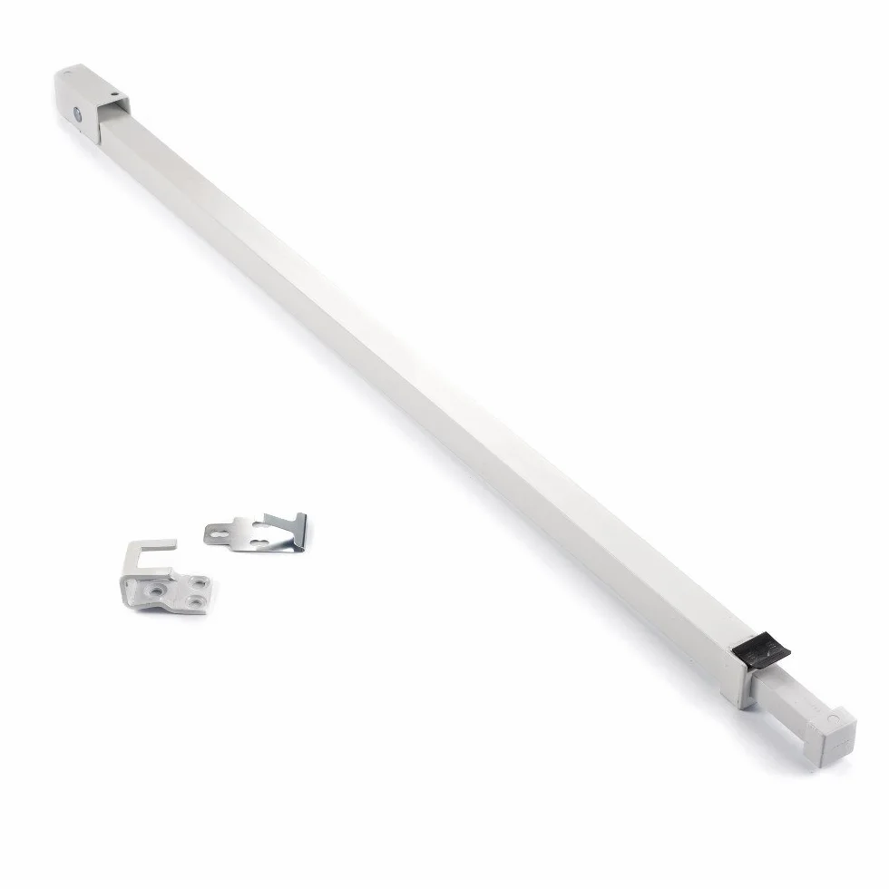 Ideal Security Inc. SK110W. Barra de seguridad blanca para puertas del patio, SK110W
