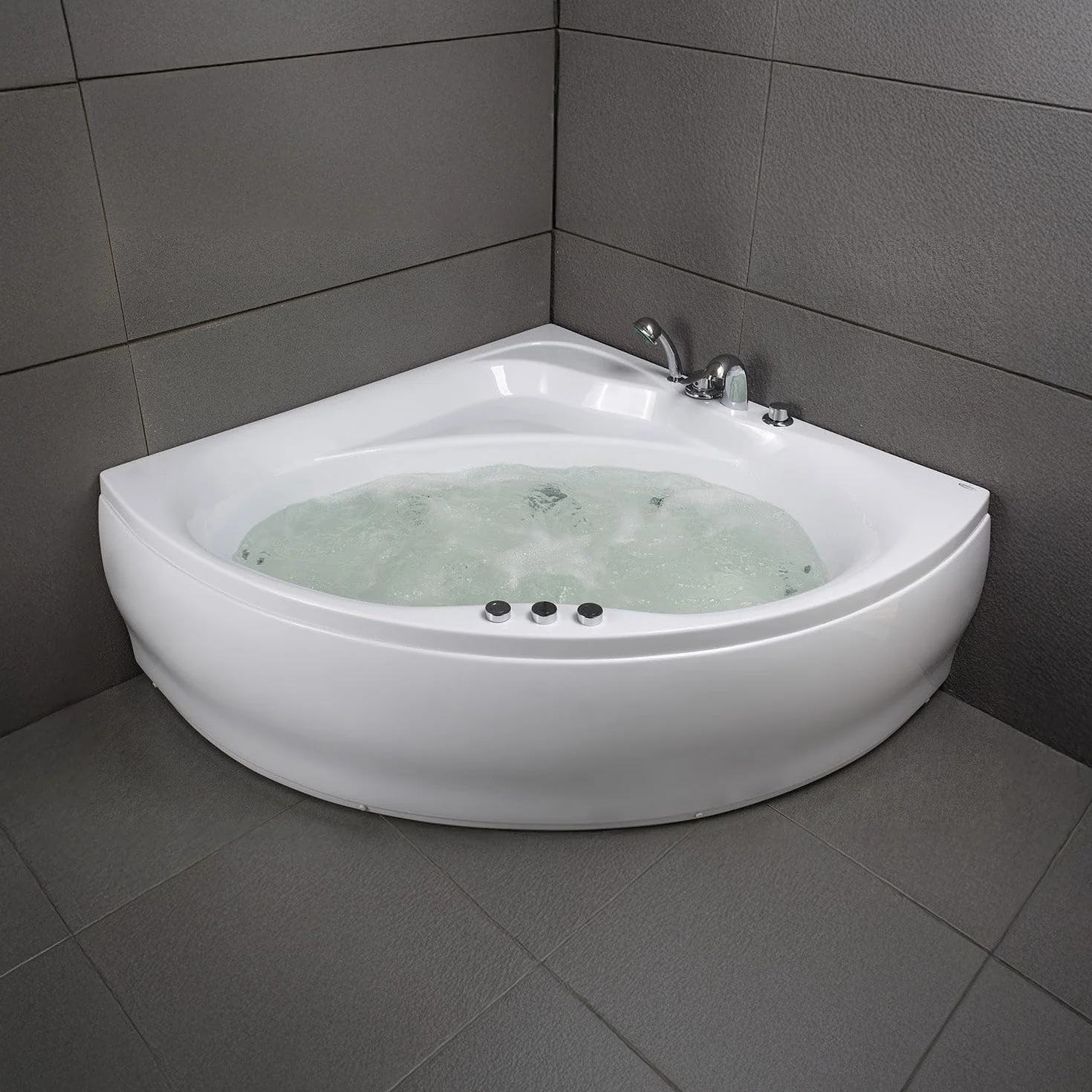 SPALINA Maldives Jets - Bañera de hidromasaje Clásica L. 135 x l. 135 cm