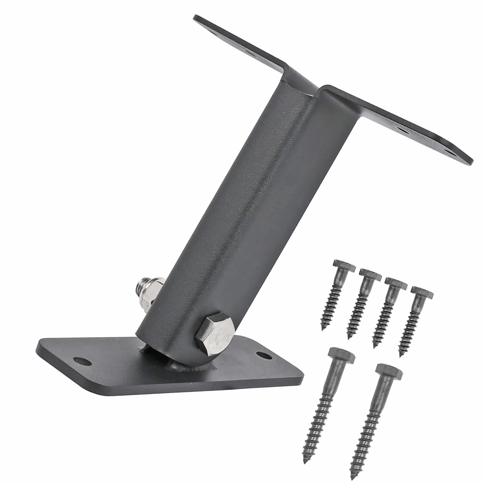 Soportes de pérgola para exteriores en acero inoxidable, resistentes para porches, patios de 6 pulgadas de grosor de pared ajustable