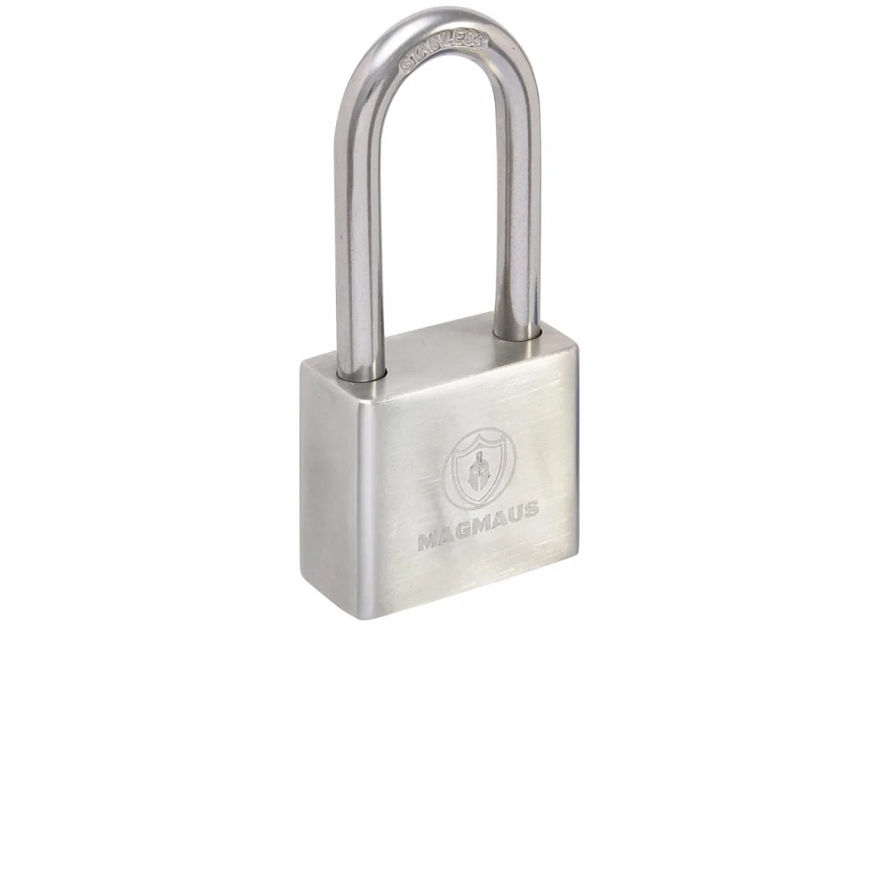 Magmaus® PDE/40 Candado de Acero Antioxidable Resistente a la Intemperie. Protección de Alta Seguridad. Candados para Puertas, Trasteros y Cobertizos