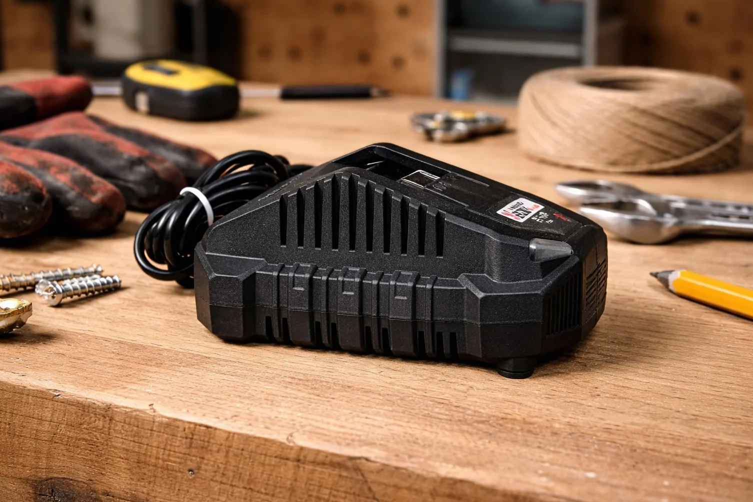 Park Side - Batería Parkside X20V Team 2 Ah y Cargador con Active Cell Balancing