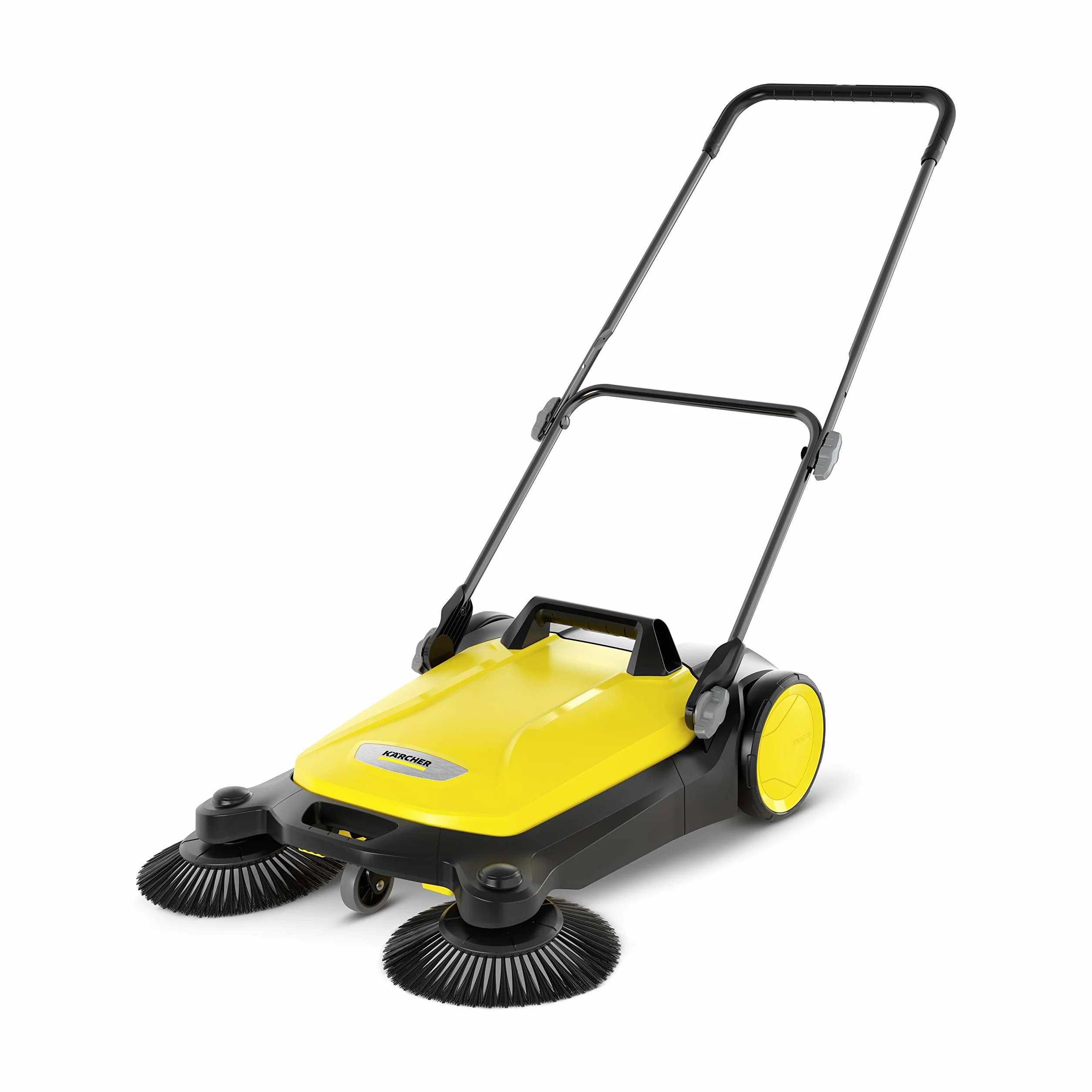 Kärcher S 4 - Barredora Doble con cepillos para Limpiar pavimentos, entradas y Caminos de jardín