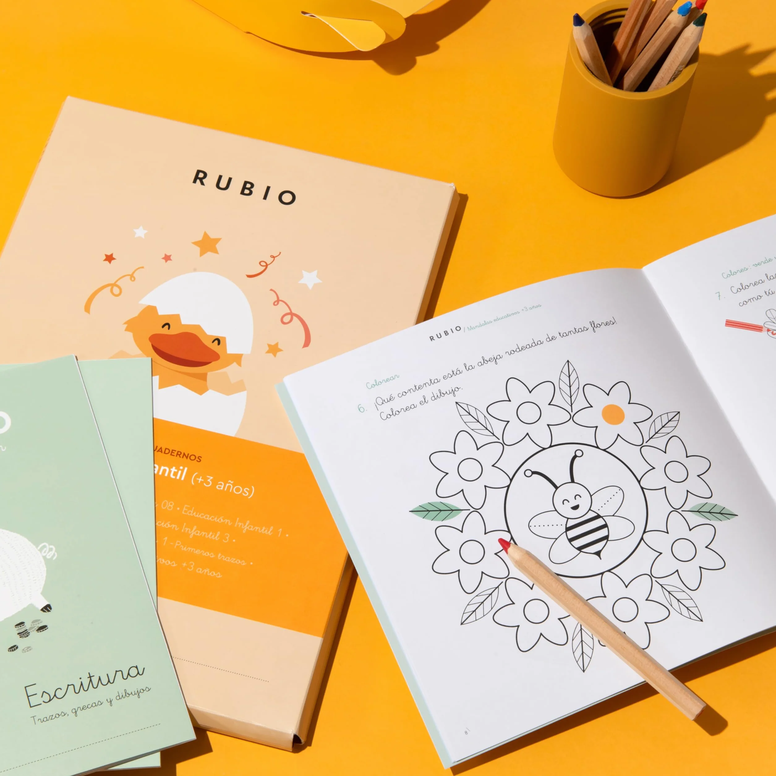Pack Rubio Educación Infantil +3 años. Contiene 10 cuadernos. (PACKS ESCOLARES)
