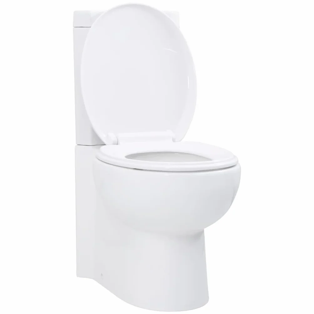 Genérico Inodoro WC de Esquina cerámica Blanco,Bricolaje,Fontanería,Piezas para fontanería,Baños y bidés,Baños-141133
