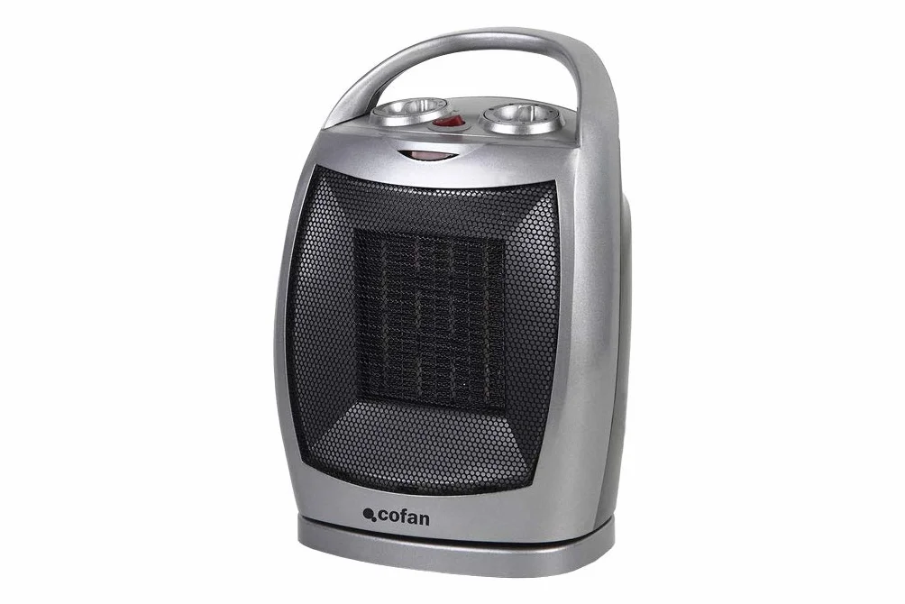 Cofan Termoventilador Eléctrico | Modelo Finlandia | Doble Función de Calor 750-1500 W | Calefactor Cerámico PTC