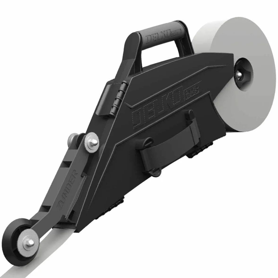 Zunder Delko Tools - Aplicador de cinta de plástico con doble ruleta