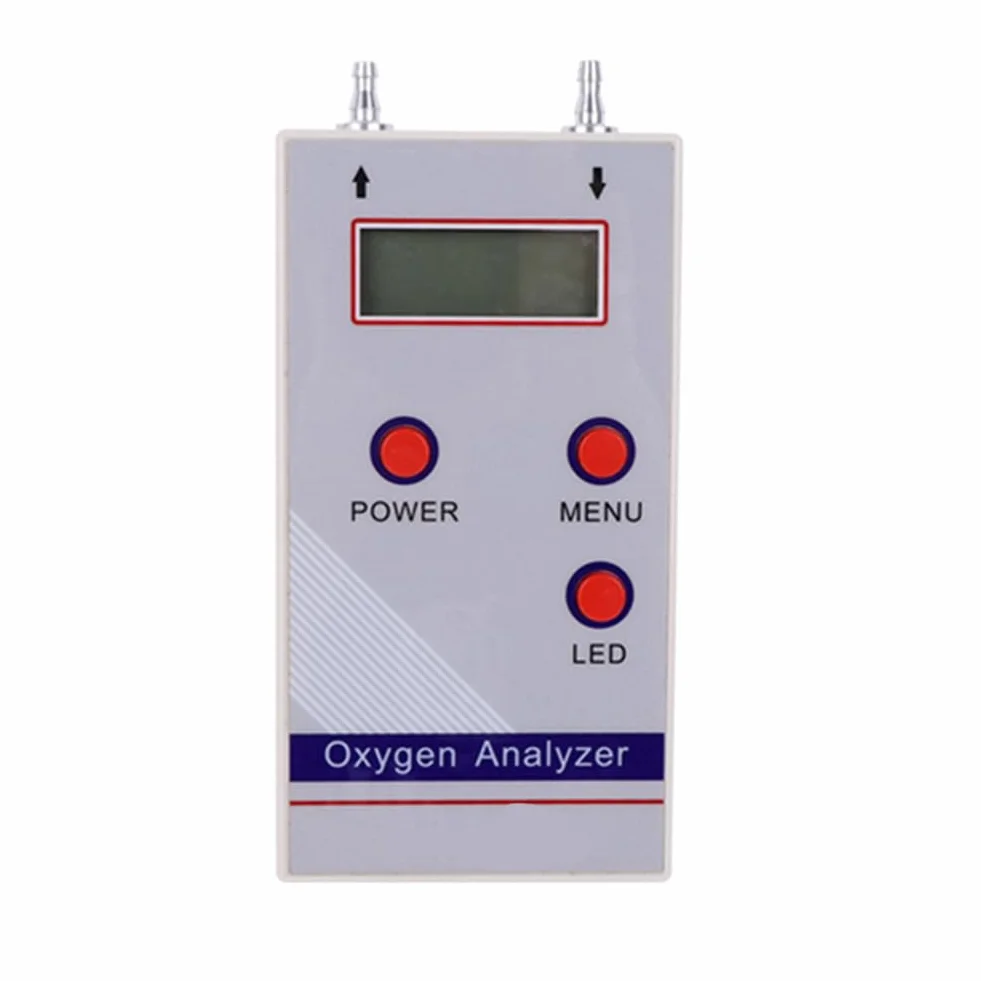 Analizador de Oxígeno Portátil Medidor de Concentración O2 Detector de Flujo y Presión
