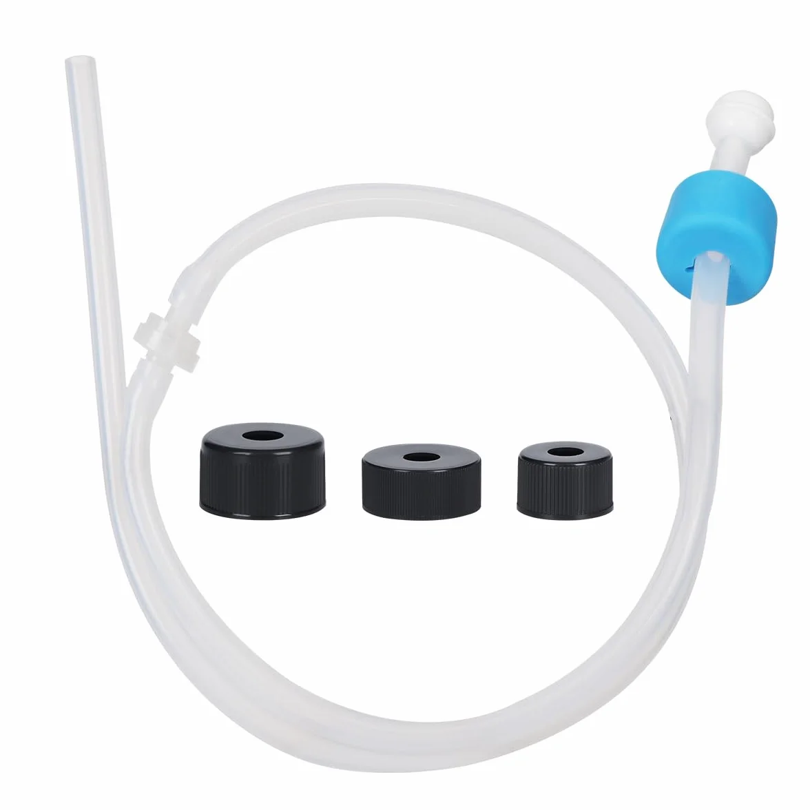 Kit de tubo de extensión para dispensador de jabón con válvula de retención, 1 m, debajo de encimera