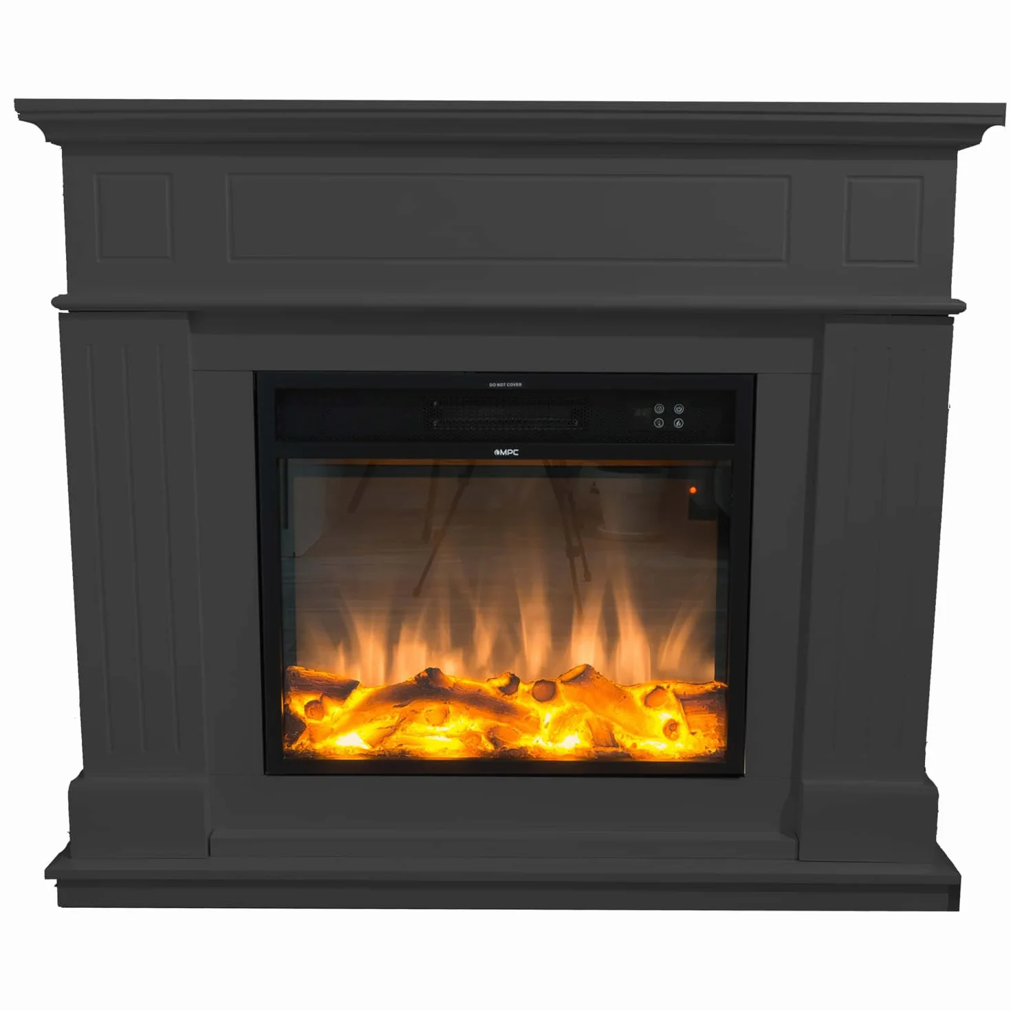 MPC Marco Chimenea PIENZA Gris Oscuro Marco chimeneas Pienza Gris Oscuro