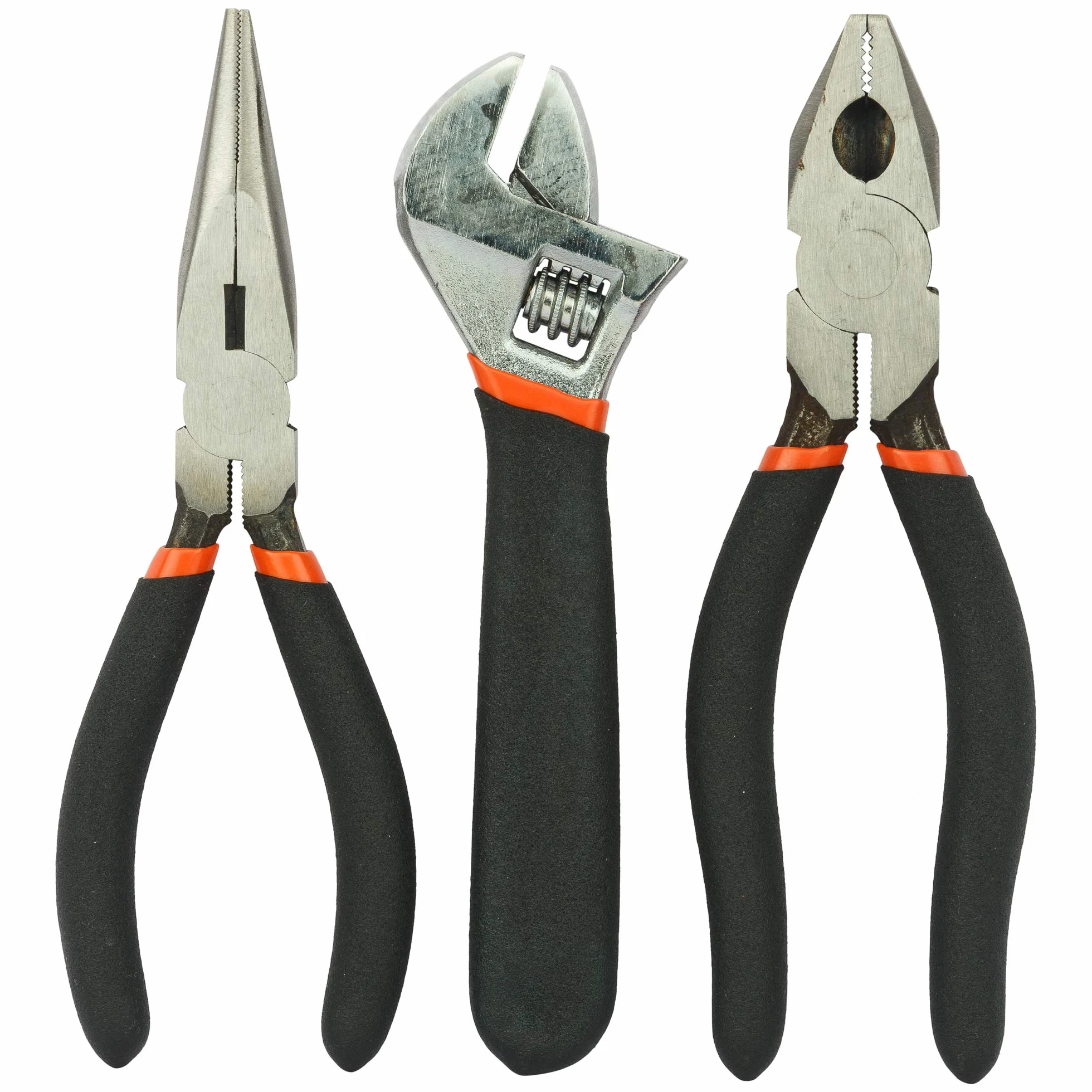 BLACK+DECKER Kit de Herramientas para Automóviles 71 Piezas, Incluye Linterna, Organizador Enrollable, Herramientas Manuales y de Bricolaje, Fácil Almacenaje - A7144