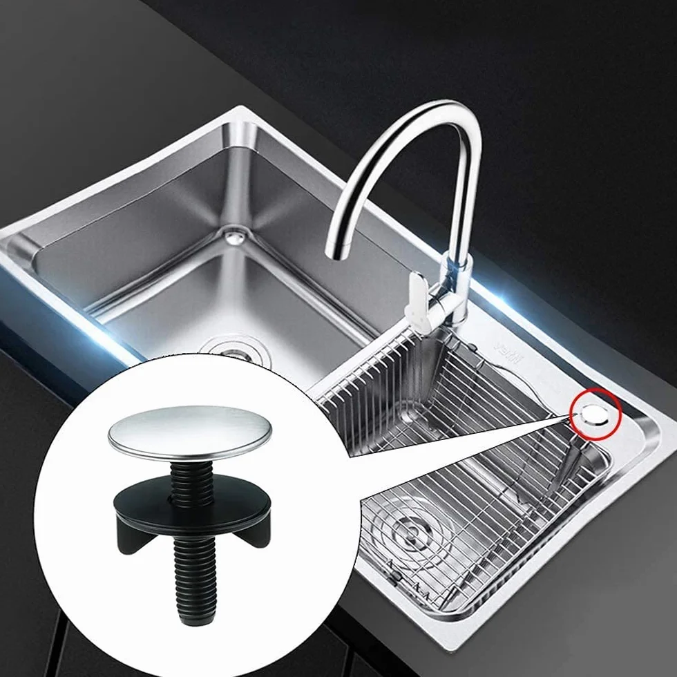 Accesorios Fregadero Cocina Acero Inoxidable 4 Tapas Orificio Fregadero