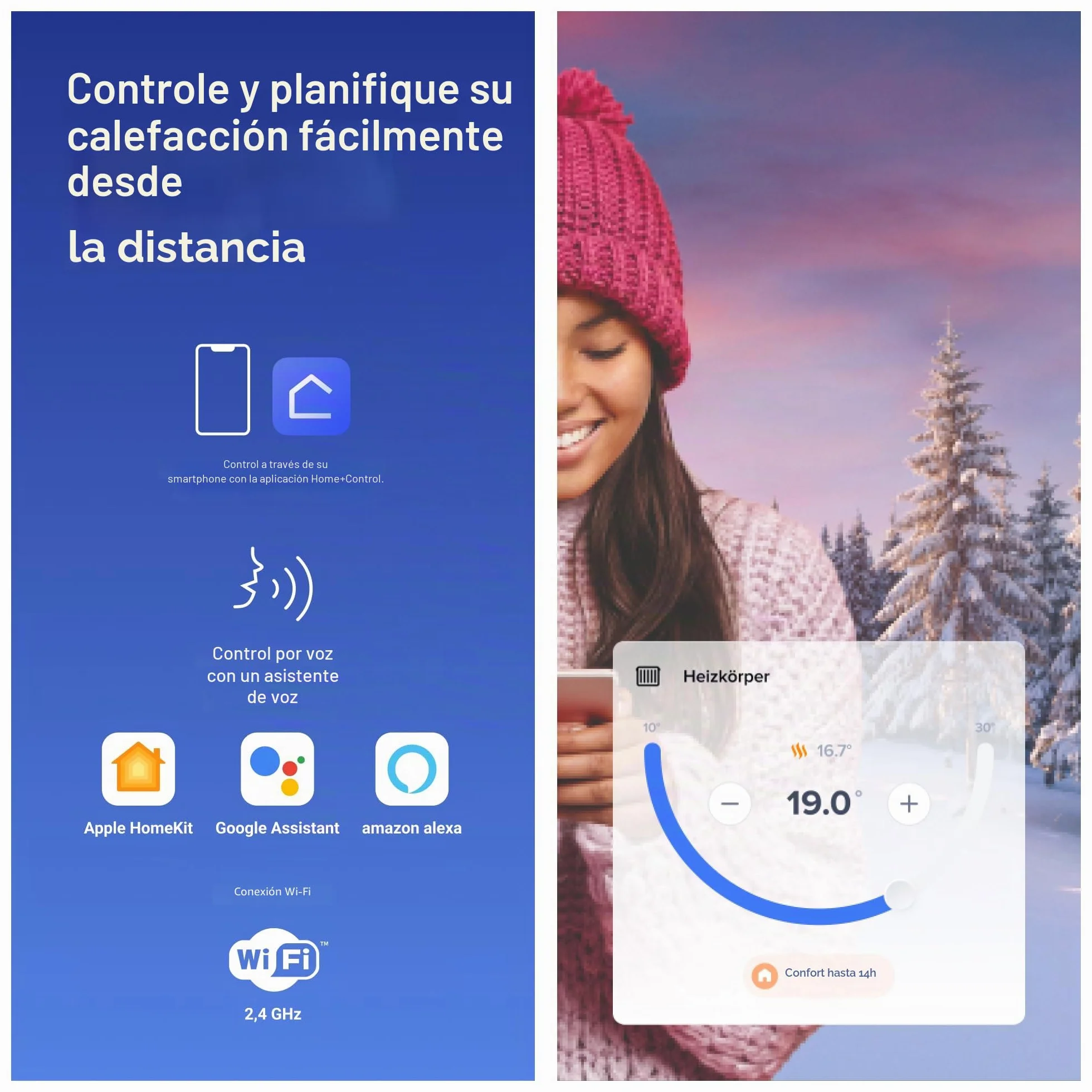 Termostato BTICINO Smarther With Netatmo XG8002 de empotrar Negro