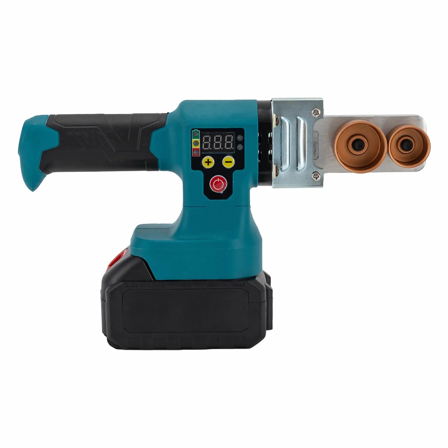 Soldadora de tubos de 20 – 50 mm con pantalla digital, moldes de recubrimiento sin capas, ajustable 0-320 ℃, batería de 3000 mAh, calefacción rápida, dispositivo de soldadura para tubos PPR PE PB PPC