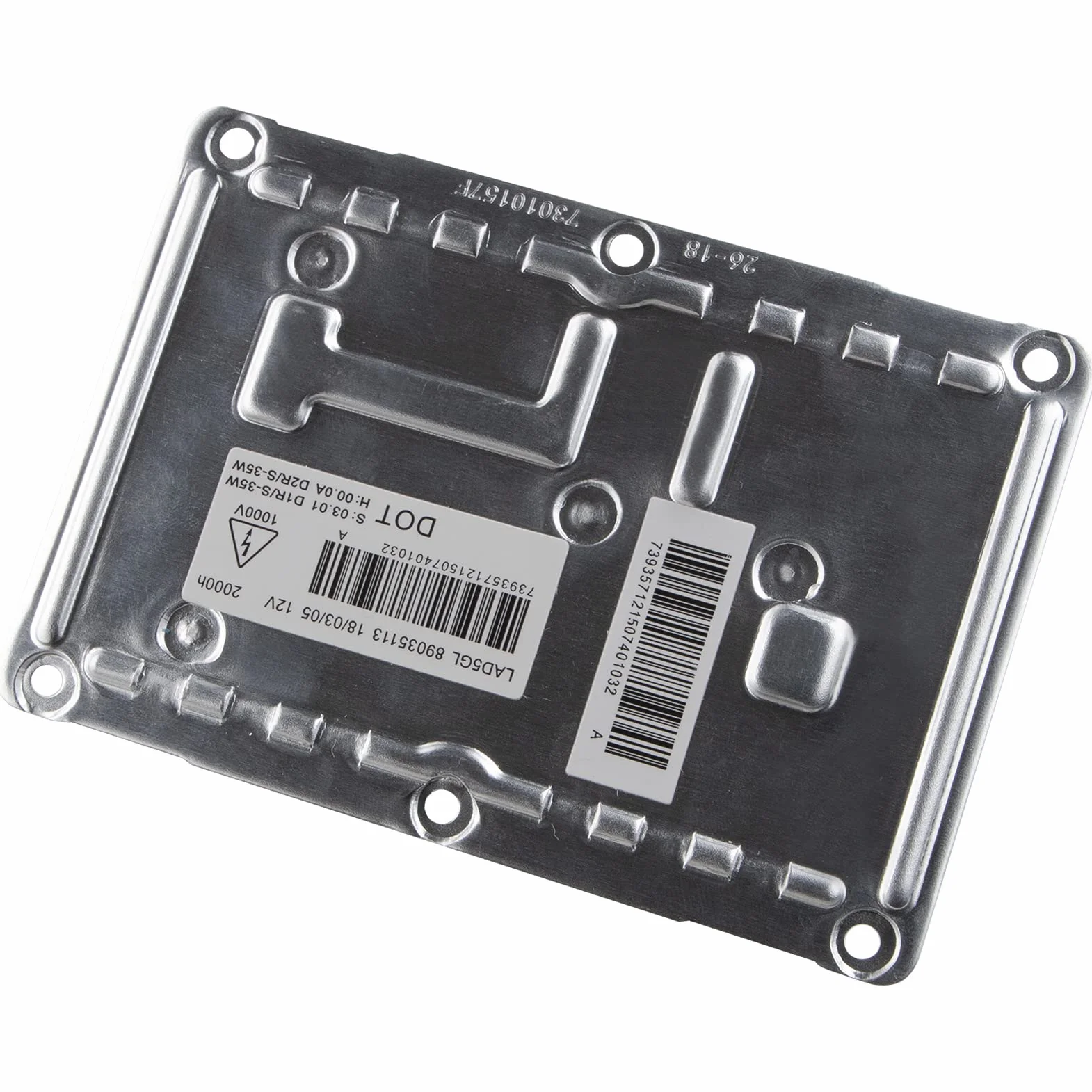 KASturbo D1R D2R Balasto de xenón HID de 4 Pines para Unidad de Control de Faros Compatible con A4, E81, E87, C4, Seat, Opel, Volvo, P-assat B6 3D0907391B 8E0907391A LAD5GL