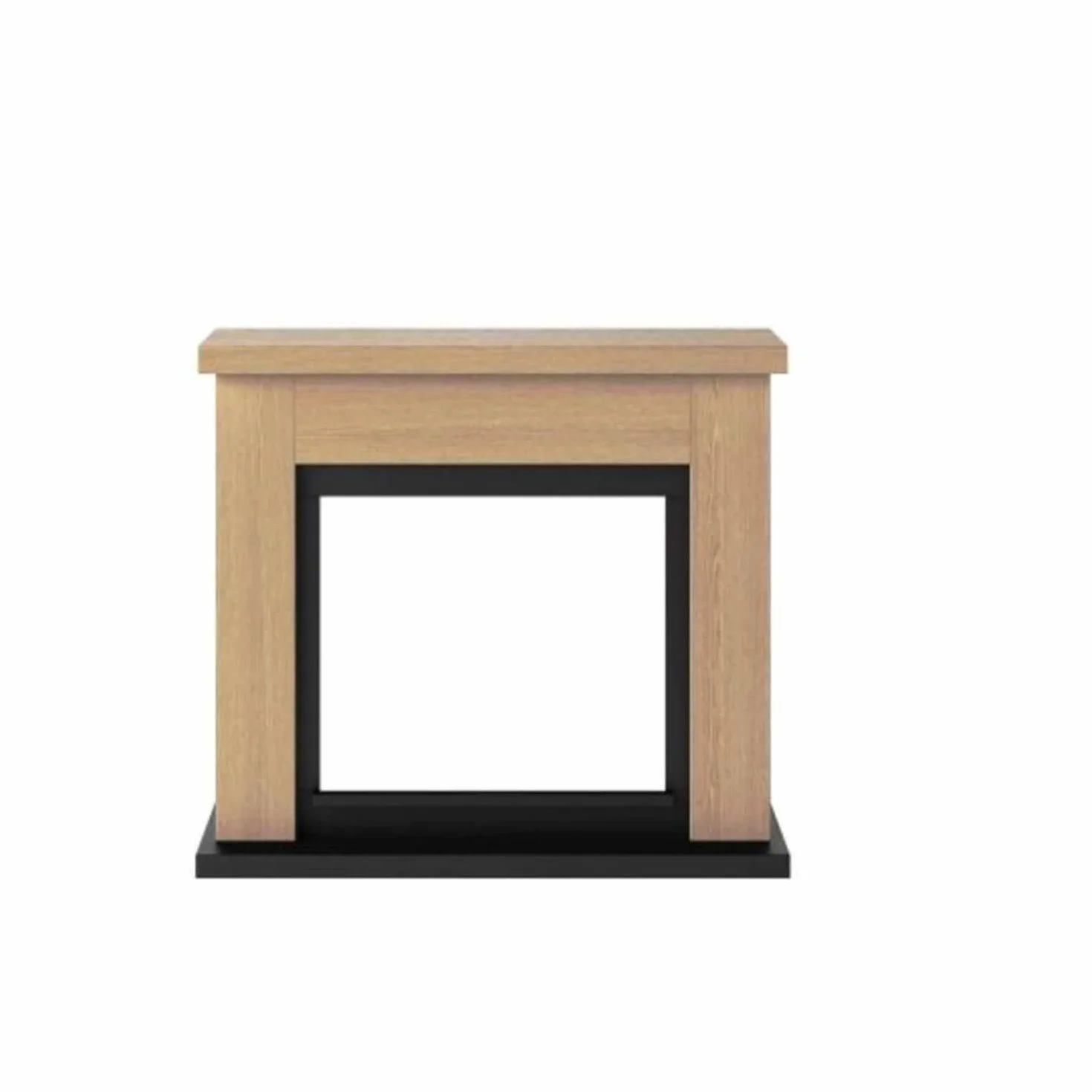 Fuego Ugo Marco Chimenea Roble Mdf Estructura Madera