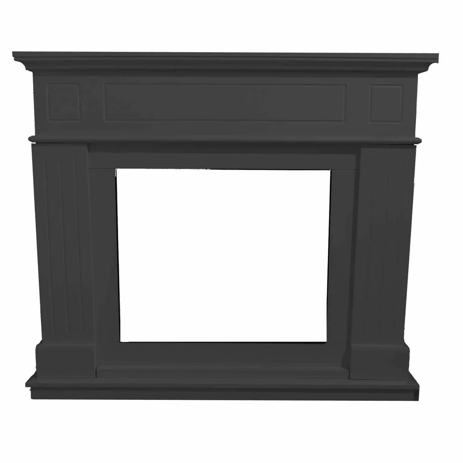 MPC Marco Chimenea PIENZA Gris Oscuro Marco chimeneas Pienza Gris Oscuro