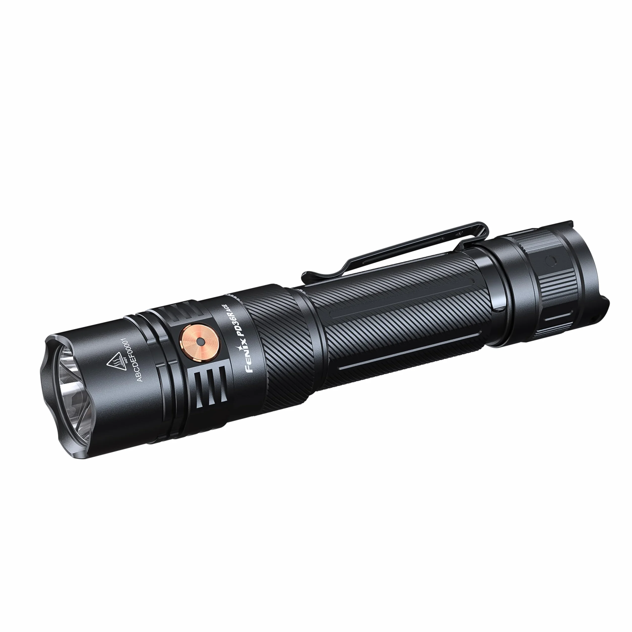 Fenix PD36R ACE - Linterna de seguridad compacta recargable | 3000 lúmenes | 415 m | 63 horas + máximo | Función de ajuste - Perfiles seleccionables, cubierta de puerto USB giratoria | IP68