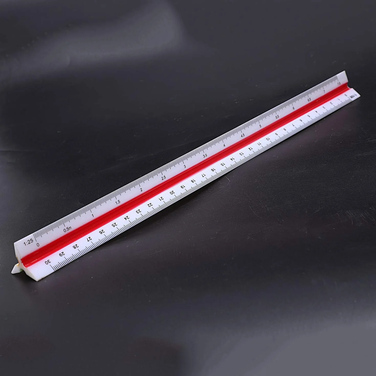 Regla de Escala Triangular Plastico 1:20 1:25 1:50 1:75 1:100 1:125