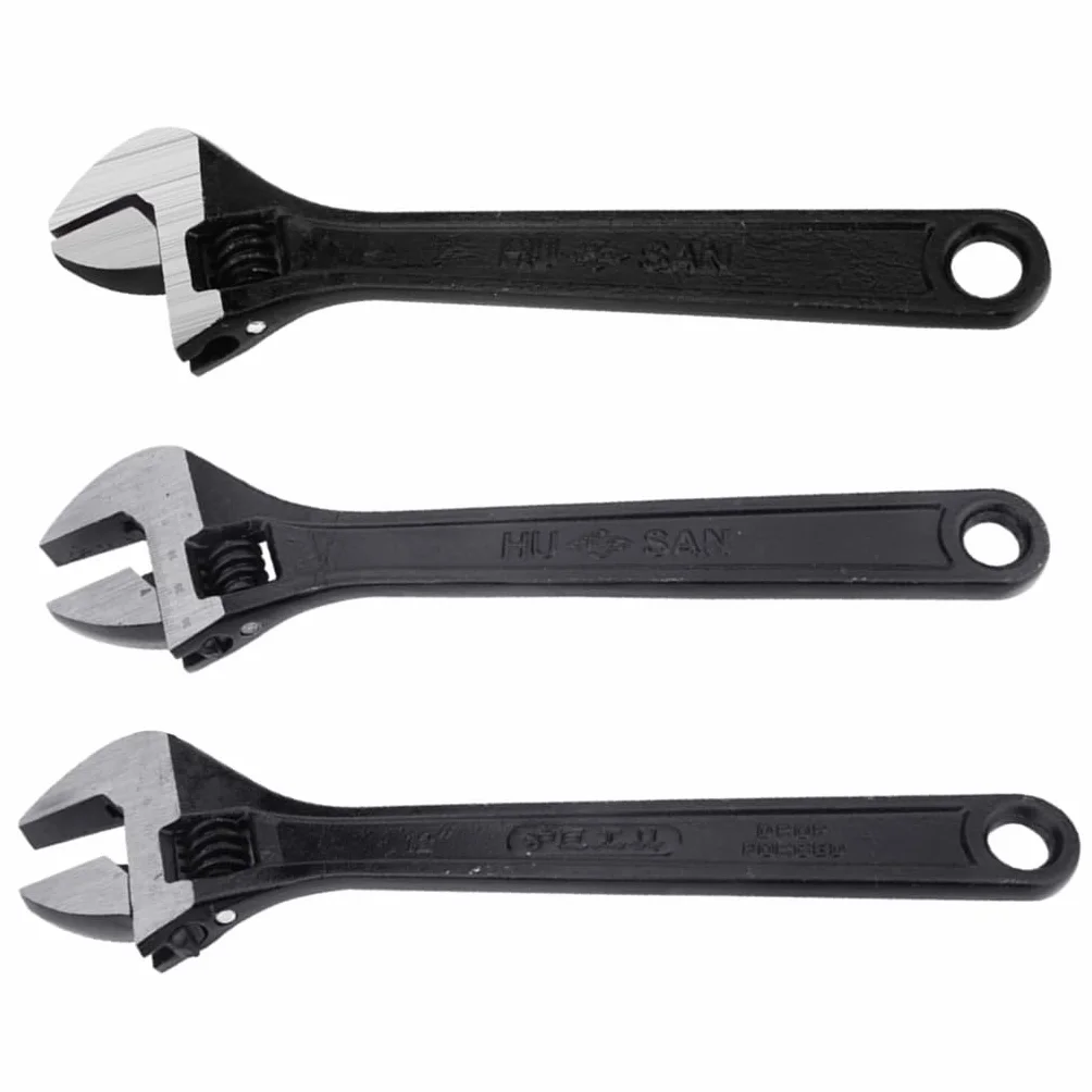 Llave inglesa ajustable de apertura grande, llave inglesa deslizante de ángulo ajustable de 8/10/12 pulgadas herramienta doméstica