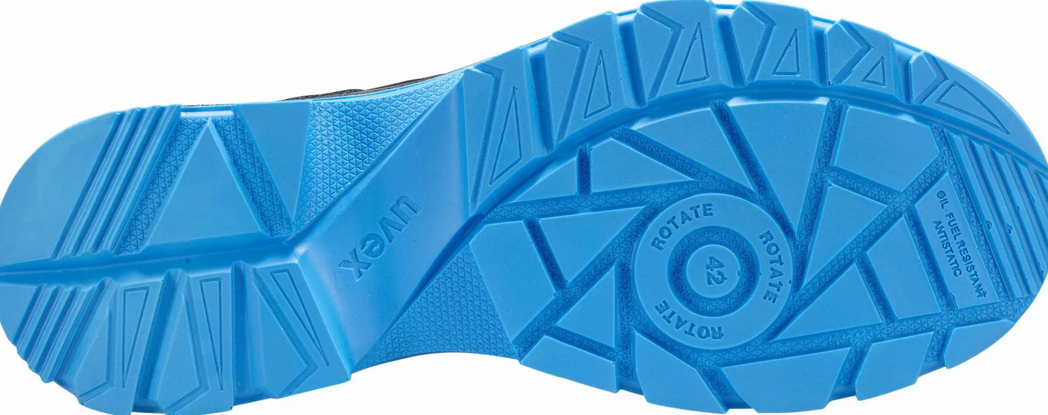 Uvex 2 Xenova 9553241 2 xenova® 9553241 ESD Sandalias de Seguridad S1P (UE): 41 Negro, Azul, 1 par, duraderas y resistentesHombre