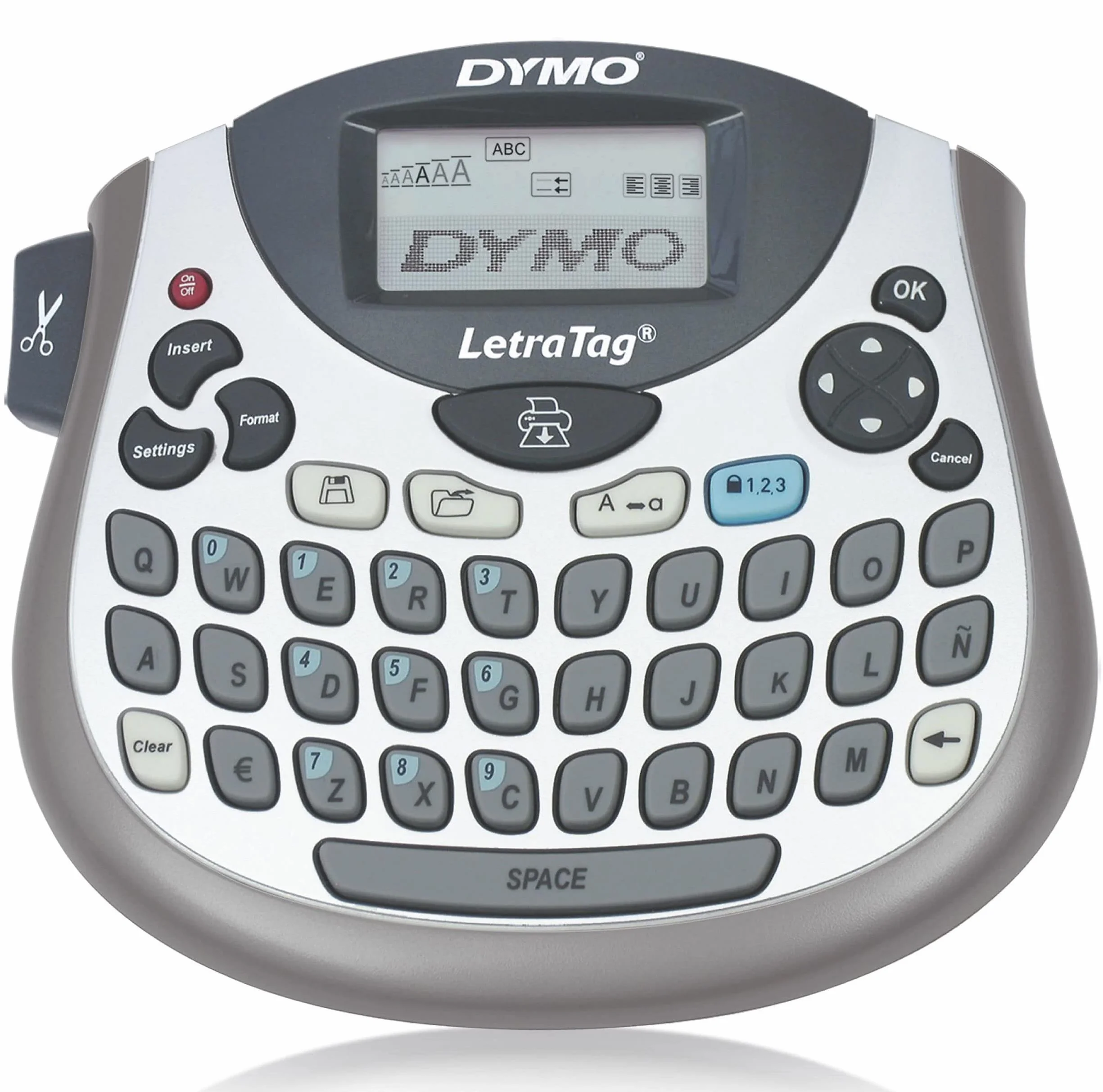 DYMO LetraTag LT-100H Impresora de Etiquetas Portátil Teclado QWERTY Pantalla LCD 13 Caracteres
