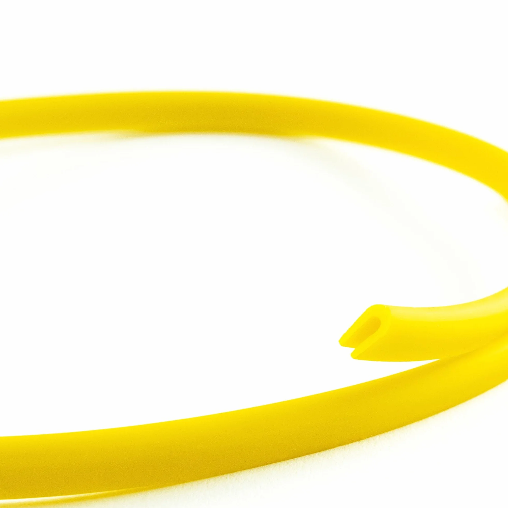 EUTRAS [5 m] KSO4004 - protector de bordes amarillo 0,4-1,5 mm - protege y suaviza los bordes - para chapa y puertas de coches - TOP alrededor de curvas y dobleces - calidad TOP Made in Germany