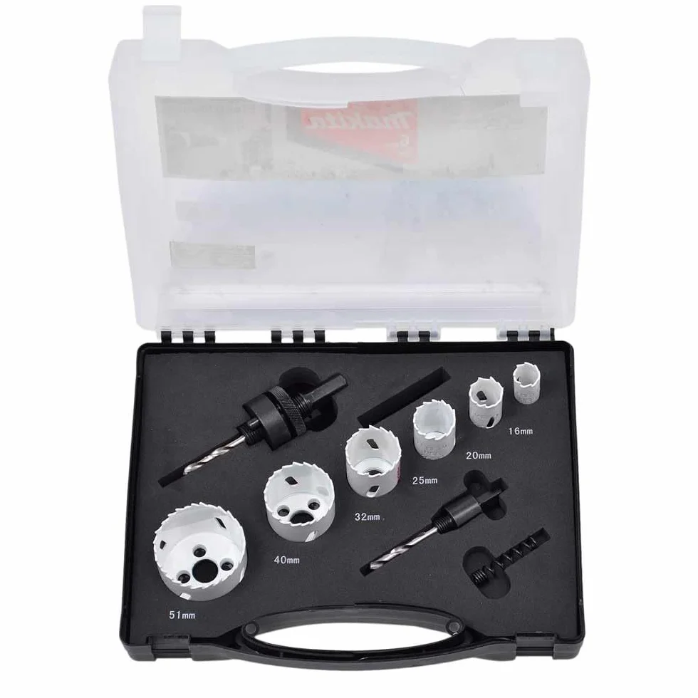 Makita D-47123 - Estuche de brocas de corona Bimetálicas 6 unds.