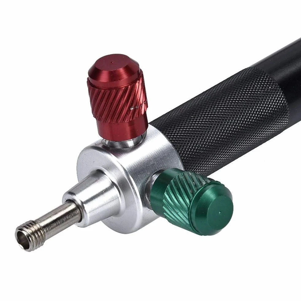 Antorcha de soldadura de joyería, equipo de procesamiento de joyería Herramienta de antorcha de soldadura de oxígeno Pistola de llama con 5 puntas
