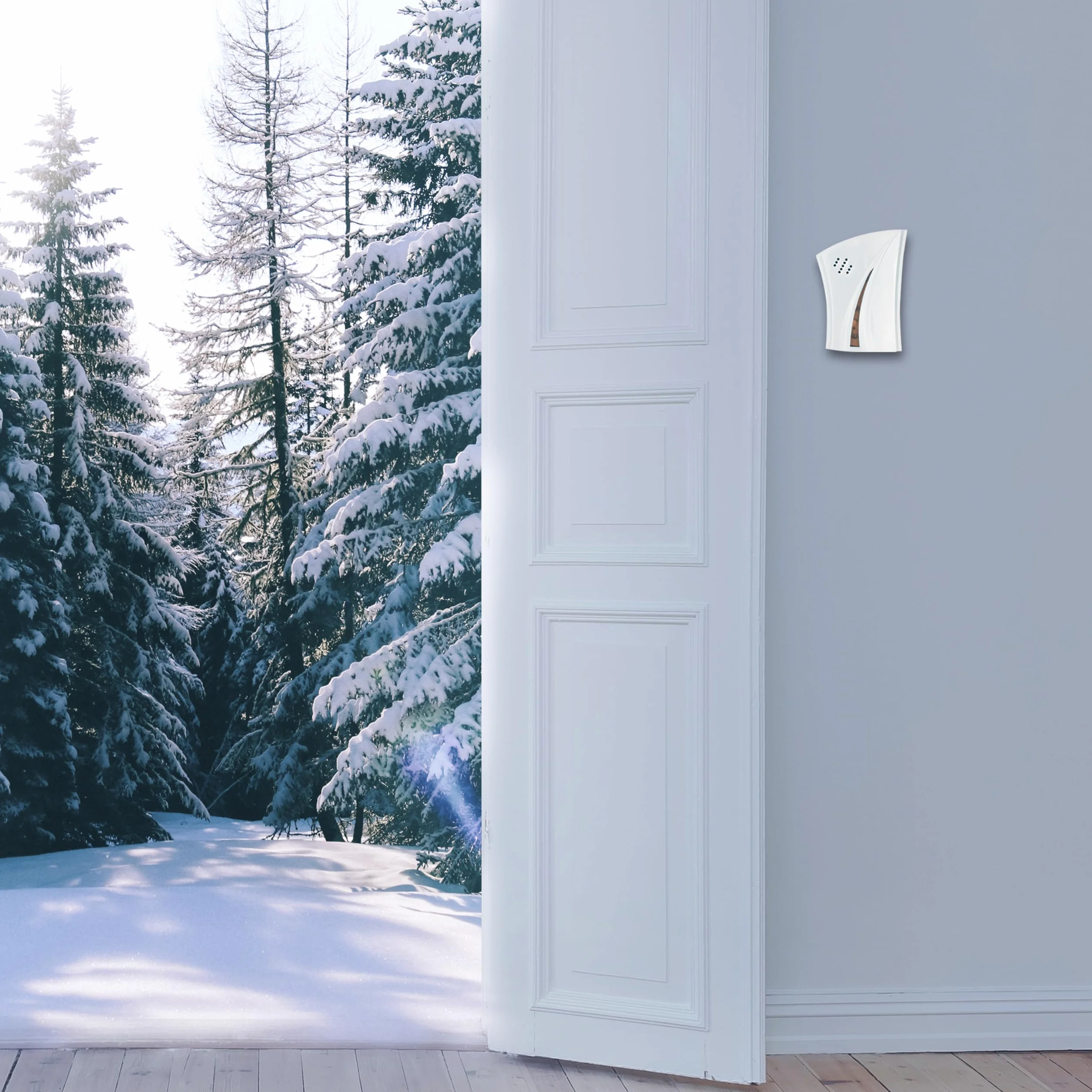 Retoo Timbre inalámbrico con alcance de 180 m y 32 melodías, timbre de puerta con niveles de volumen de 110 dB, timbre con receptor de enchufe, para apartamentos, jardín, juego de tonos de llamada