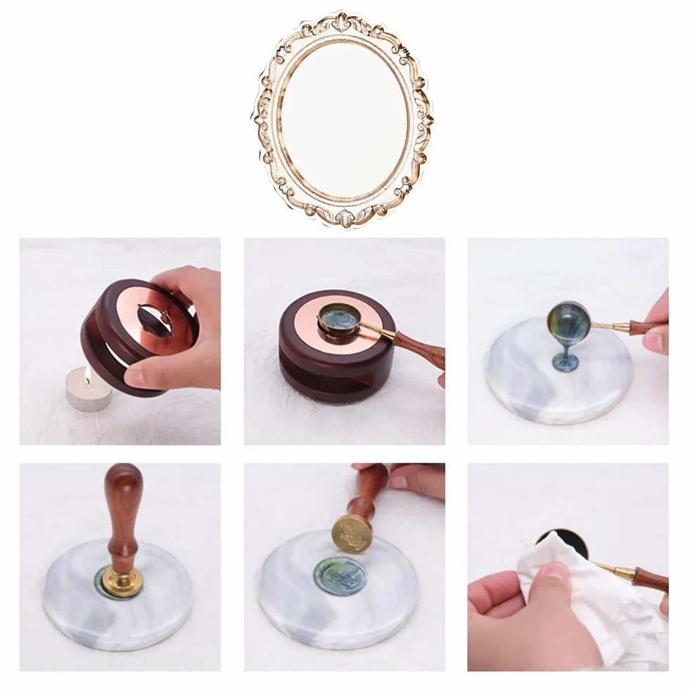 Sellos cabeza de impresión Vintage clásico DIY para tarjeta de boda