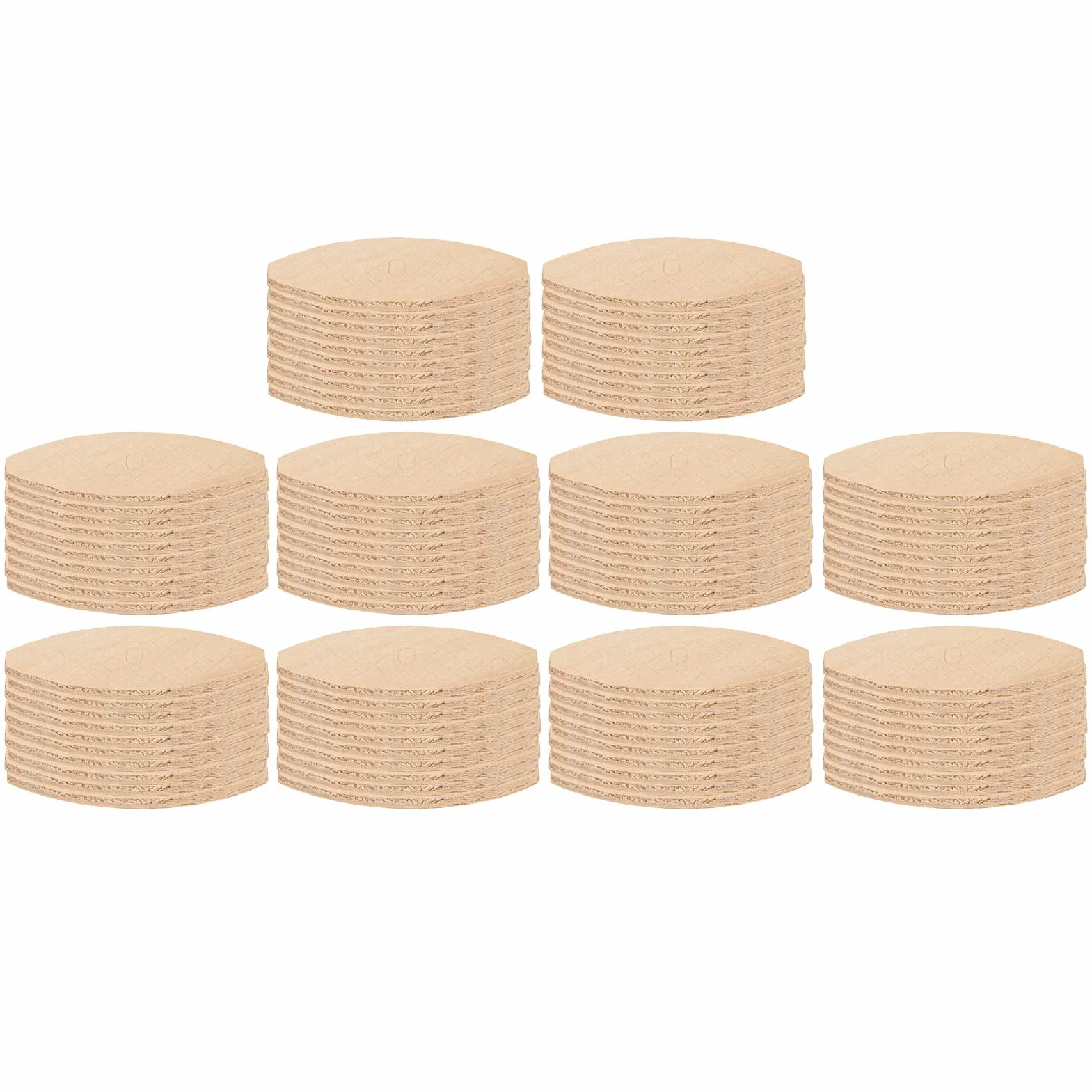 Surtido de 100 piezas de galletas de madera de haya (n.º 0 10 20). Surtido de placas de unión de madera placas de unión planas para trabajos de carpintería ebanistería y fabricación de muebles.