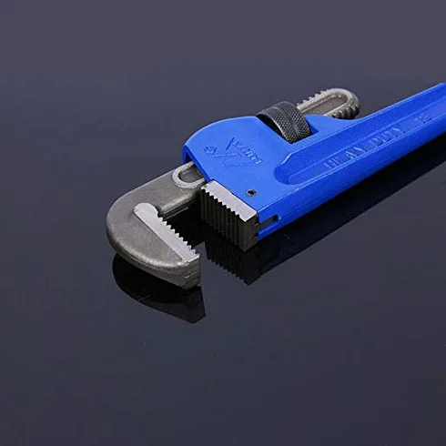 Llave de tubo SENRISE - Llave de fontanería de 18 pulgadas, resistente, ajustable, para reparación y fontanería (sujeción máxima: 100 mm)