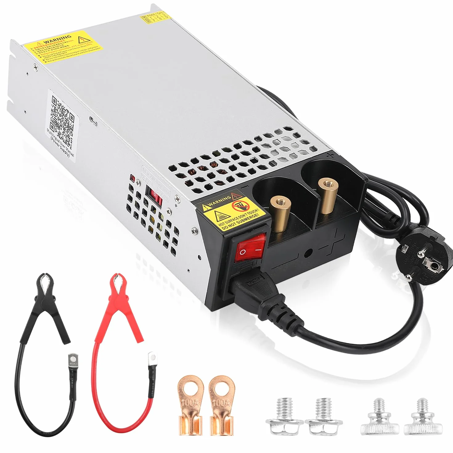 DC 12V 125A 1500W Fuente de Alimentación Transformador 220V CA a CC 12V 125A Fuente Alimentación 1500W para Bomba CCTV Cámara de Seguridad Car Stereo Impresora 3D y Más 12V Dispositivo