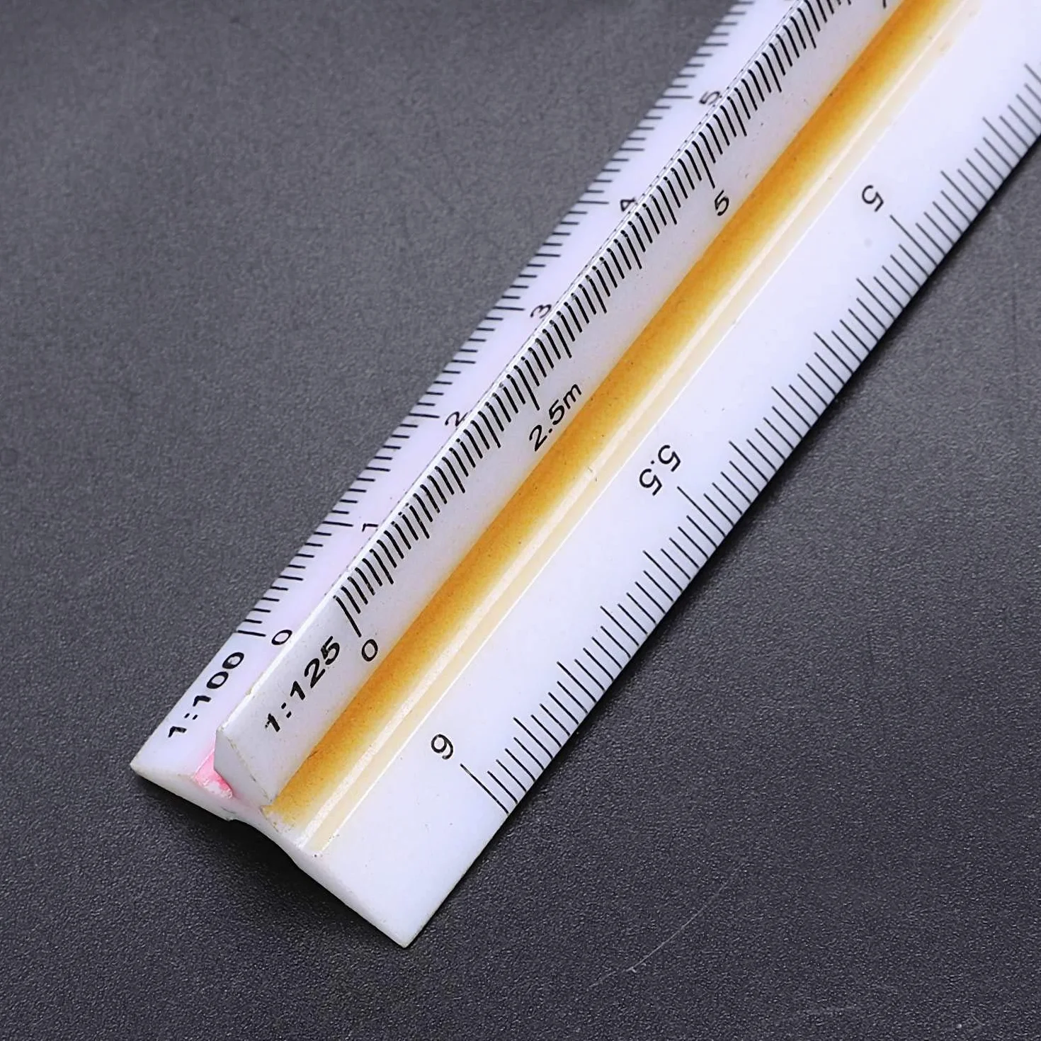 Regla de Escala Triangular Plastico 1:20 1:25 1:50 1:75 1:100 1:125