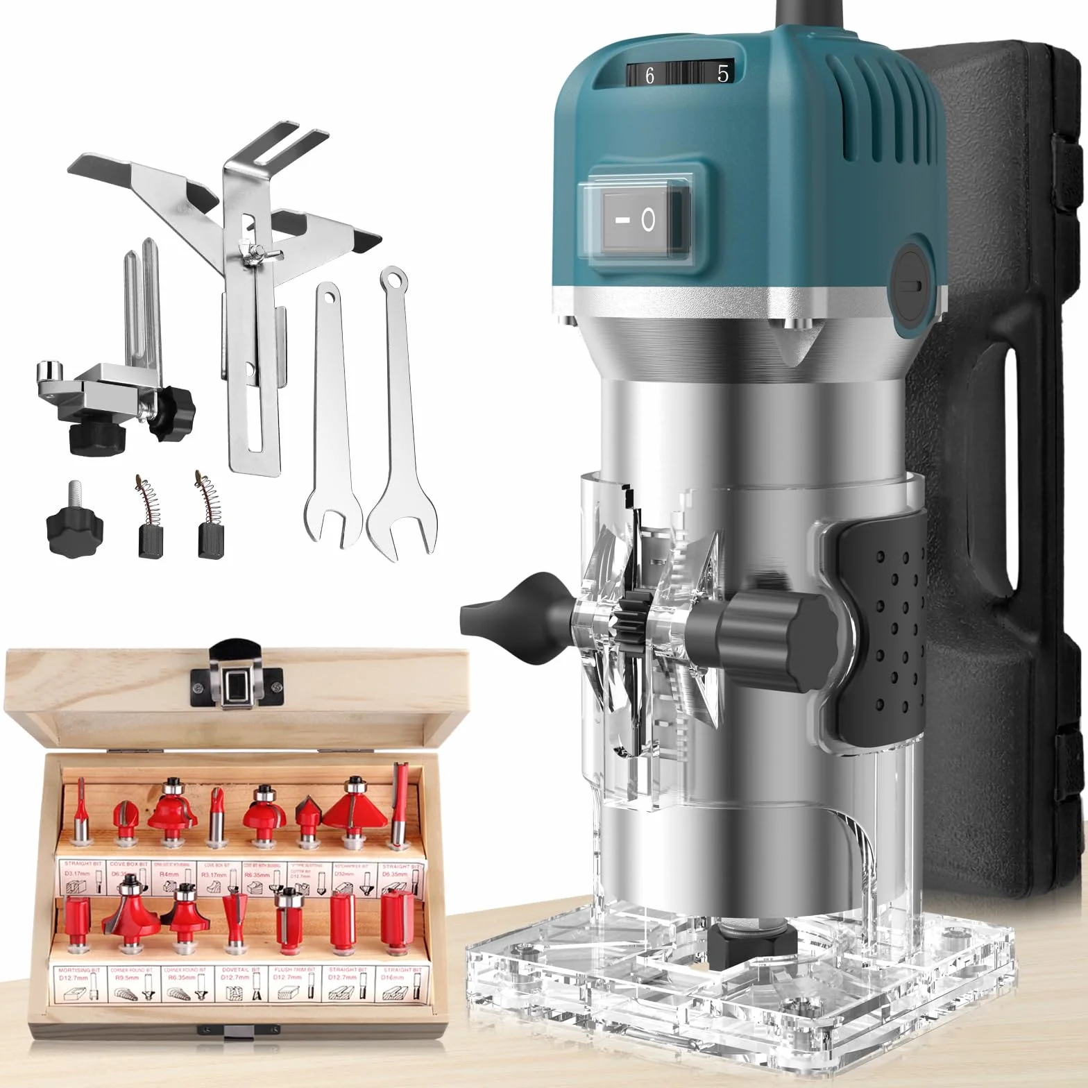 Anbte Fresadora de Madera 800W