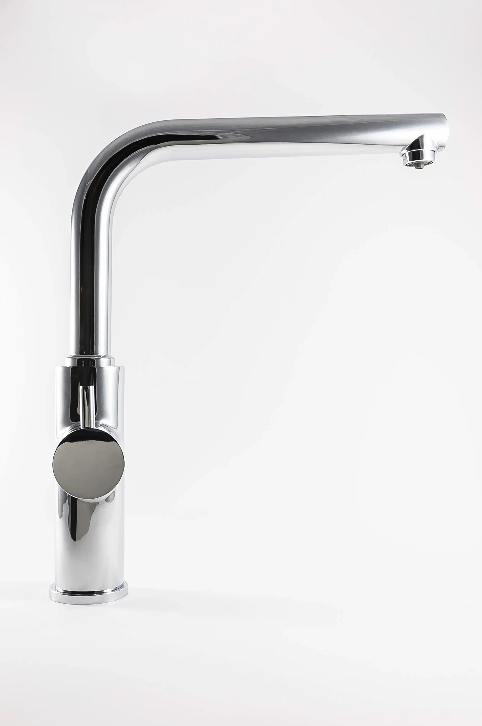 Clever 99684 Grifo de Cocina Monomando Agua Tratada Caiman Econature, Cromado