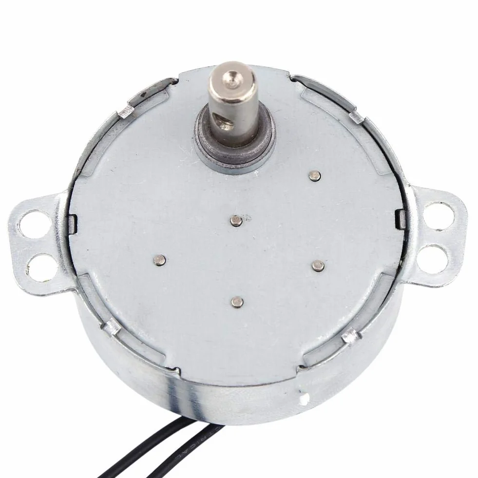 Synchronmotor 4W 220-240V AC 50/60Hz Drehbar Getriebemotor 0,8-1 RPM CW/CCW Antriebsmotor
