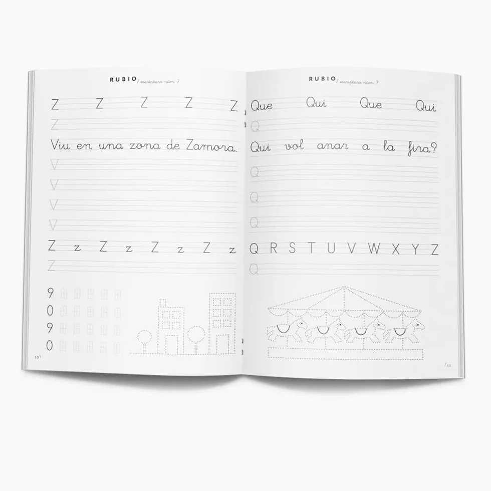 Rubio E-7 CAT Cuaderno escritura