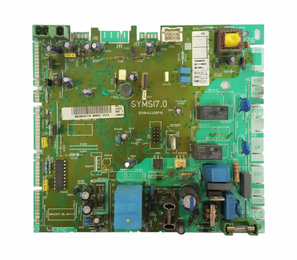 Placa Electrónica Original para Caldera 0310144400P16 V7-3 Relés Disposición Par con Electrónica Control Adicional - Pieza Repuesto Reacondicionada - Garantía 1 Año