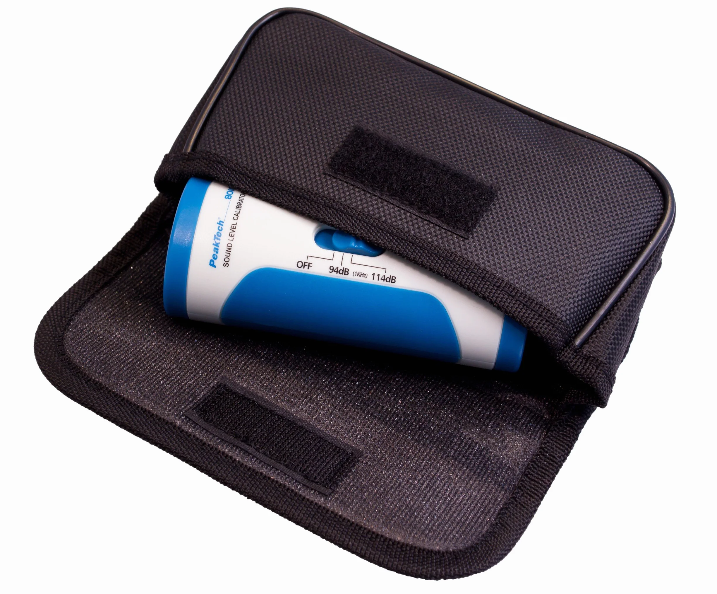PeakTech 8010 Calibrador de decibelios clase 2 94 dB 114 dB alta precisión