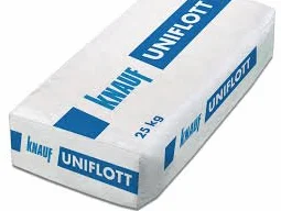 Knauf Uniflott Terminisher - Placa de yeso sin lijar y cinta (25 kg)