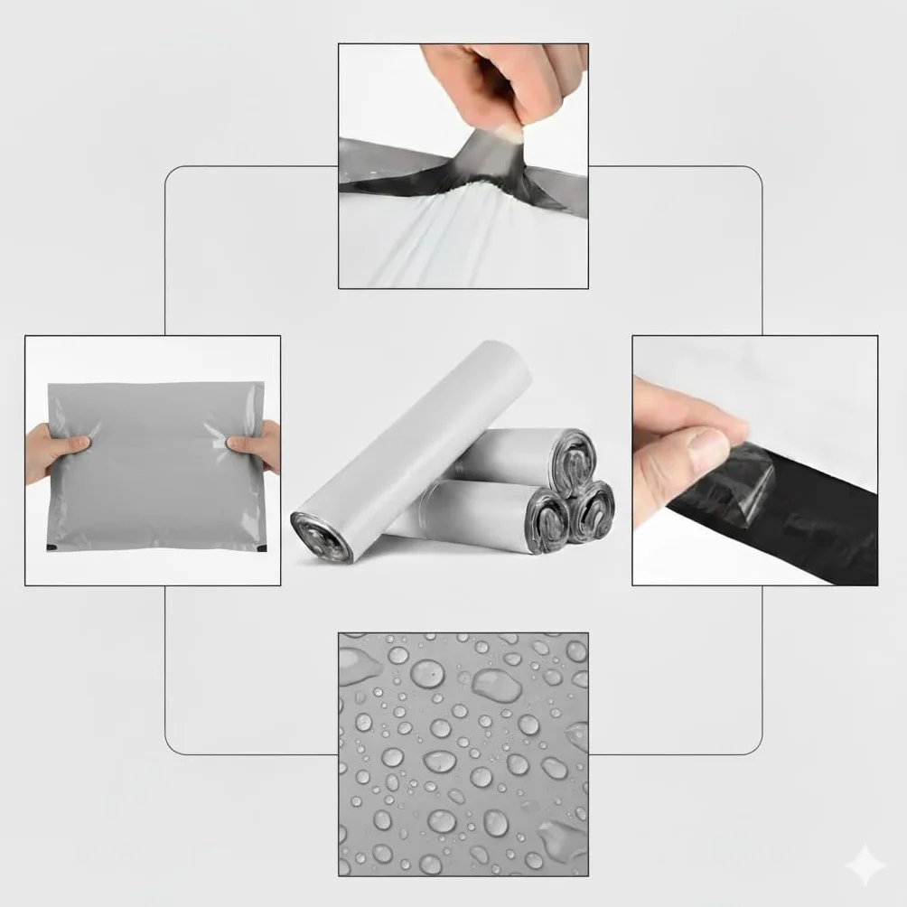 Bolsas para Envíos y Embalaje Autoadhesivas e Impermeables 35x45 cm Sobres Opacos Resistentes 100 Unidades